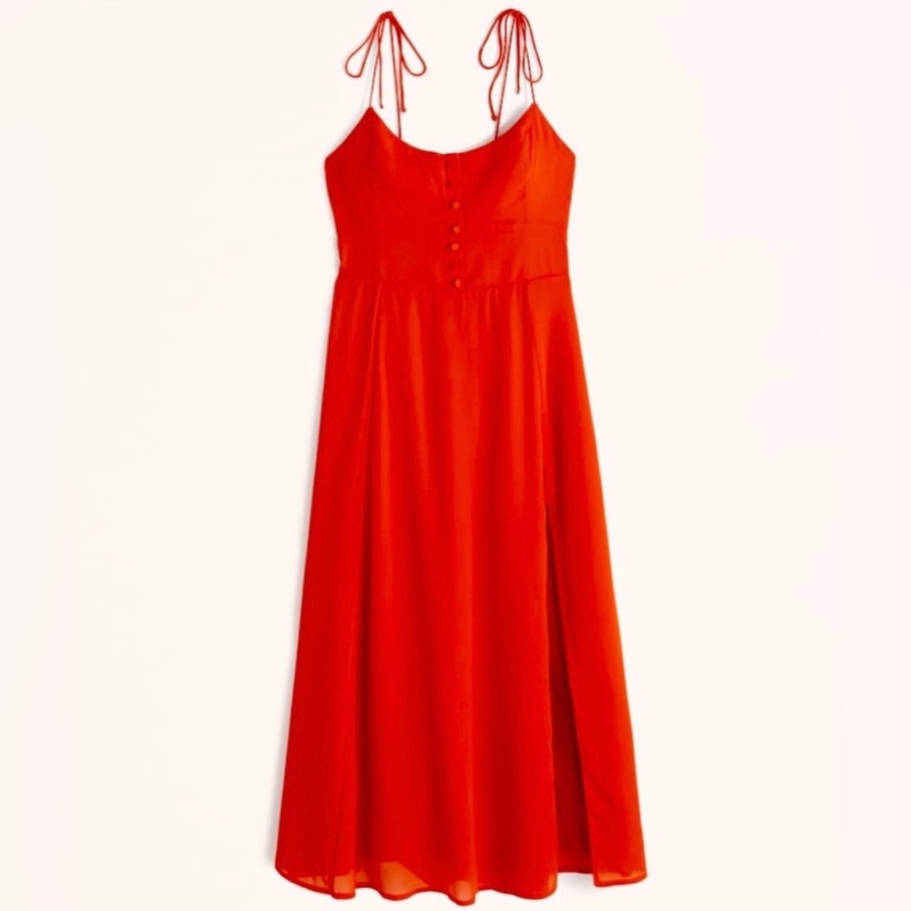 ❤️Abercrombie and Fitch maxi red dress. Like new. Size XS❤️